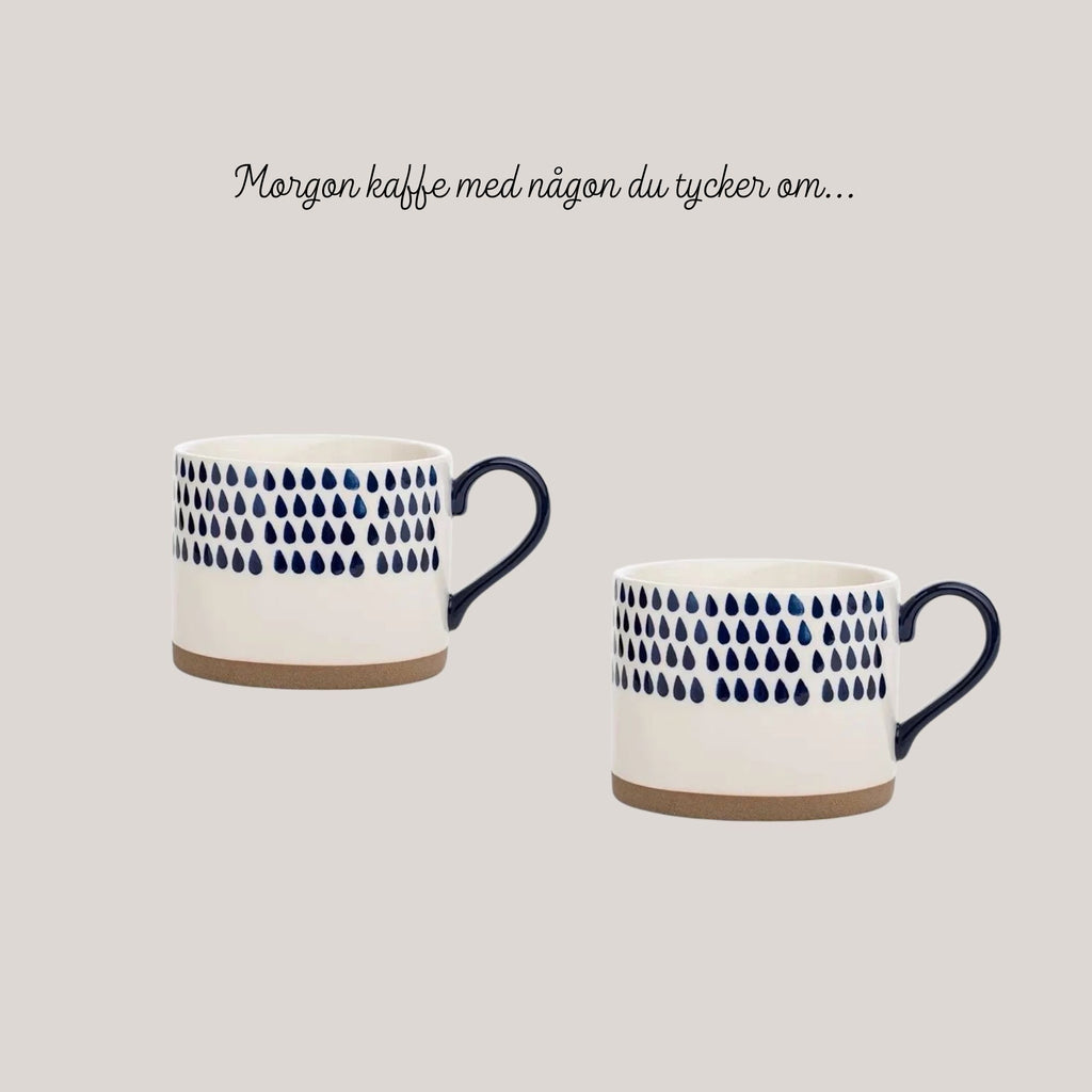 Handmålad Keramikmugg
