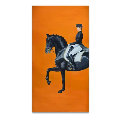 Canvas poster dressyrhäst