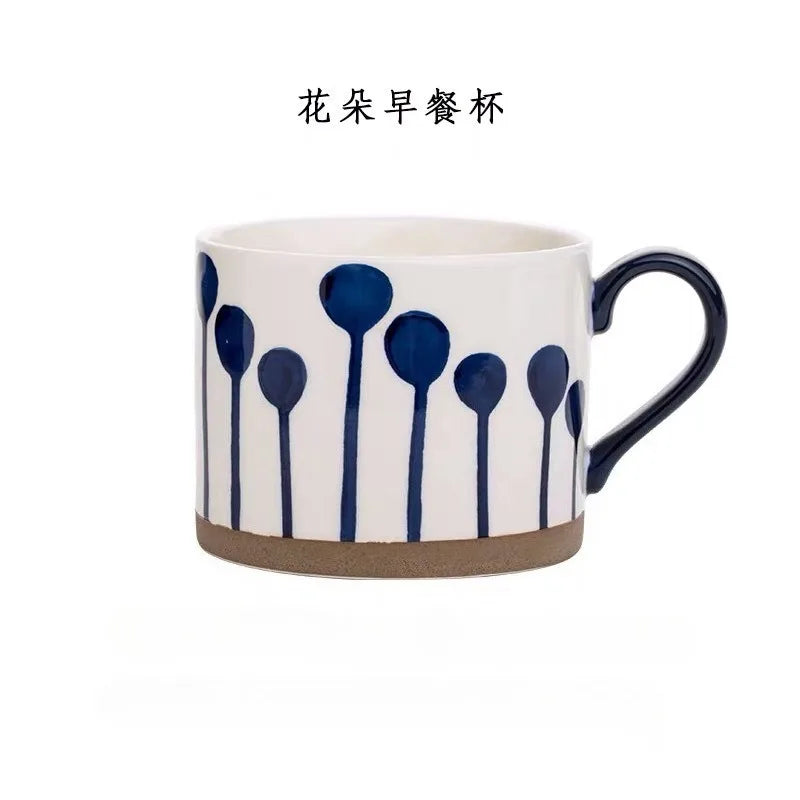 Handmålad Keramikmugg