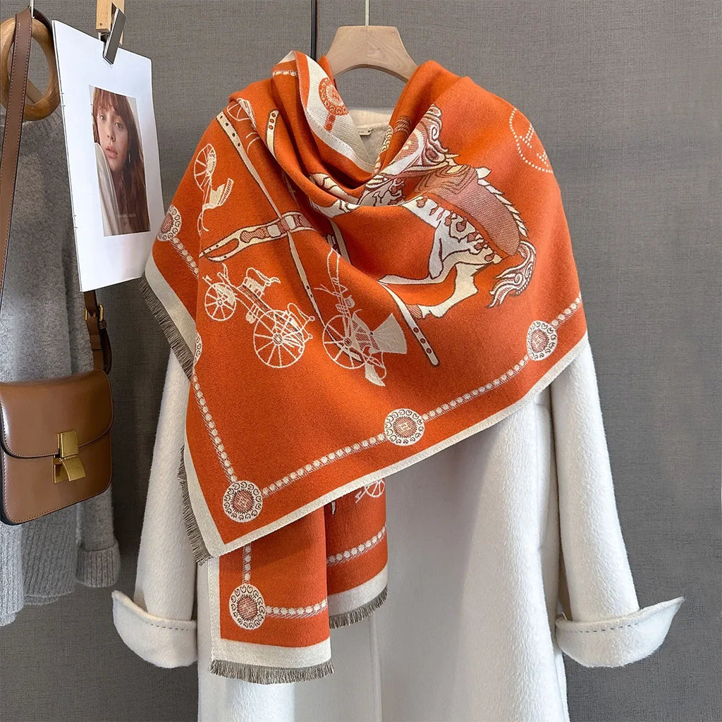 Scarf Häst i balans