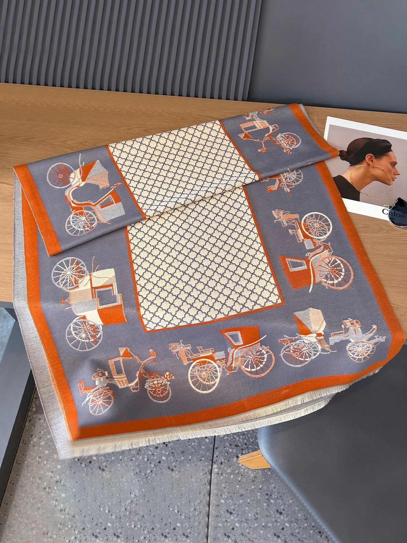 Scarf häst och vagn