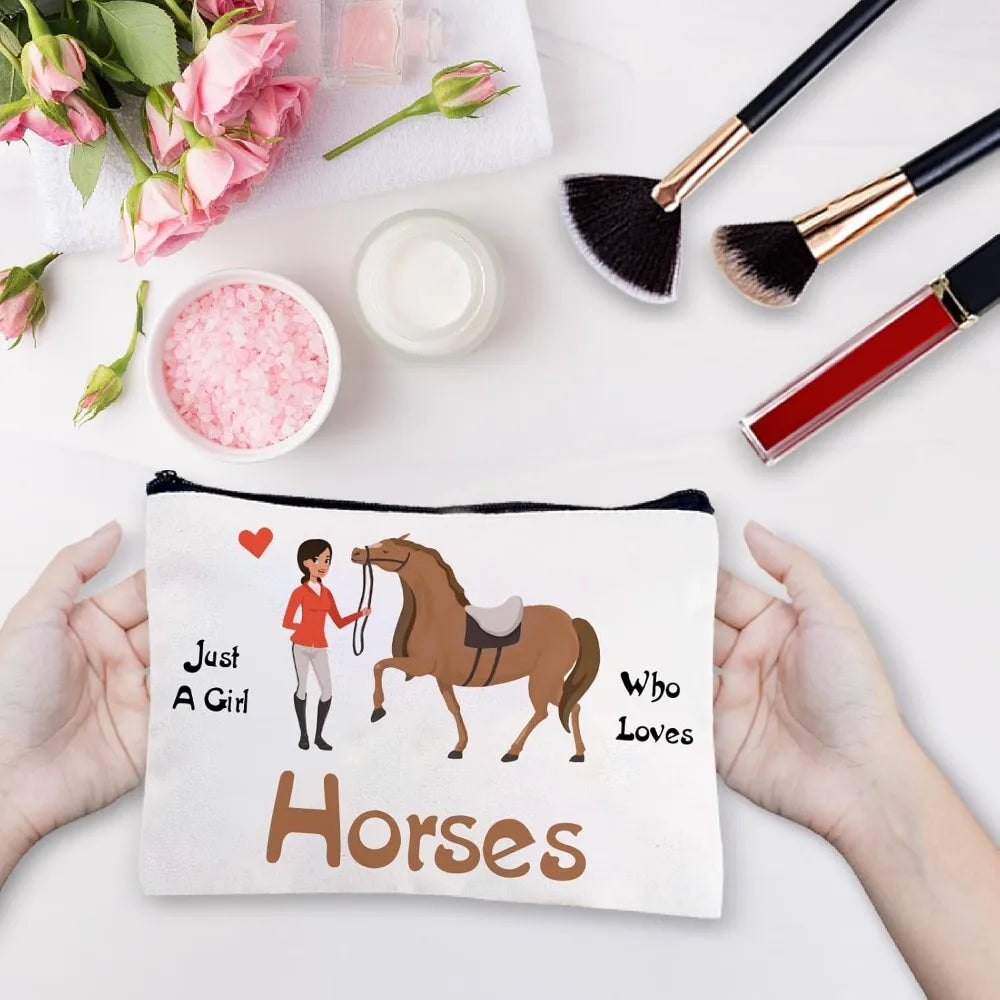 Makeup väska i Canvas