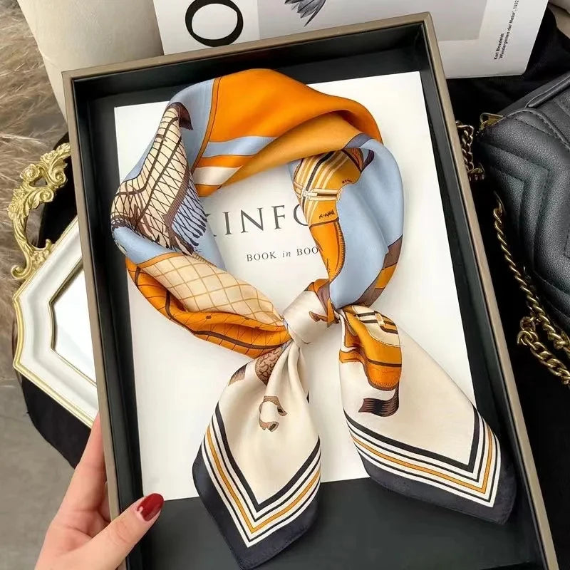 Tidlös scarf med elegant känsla