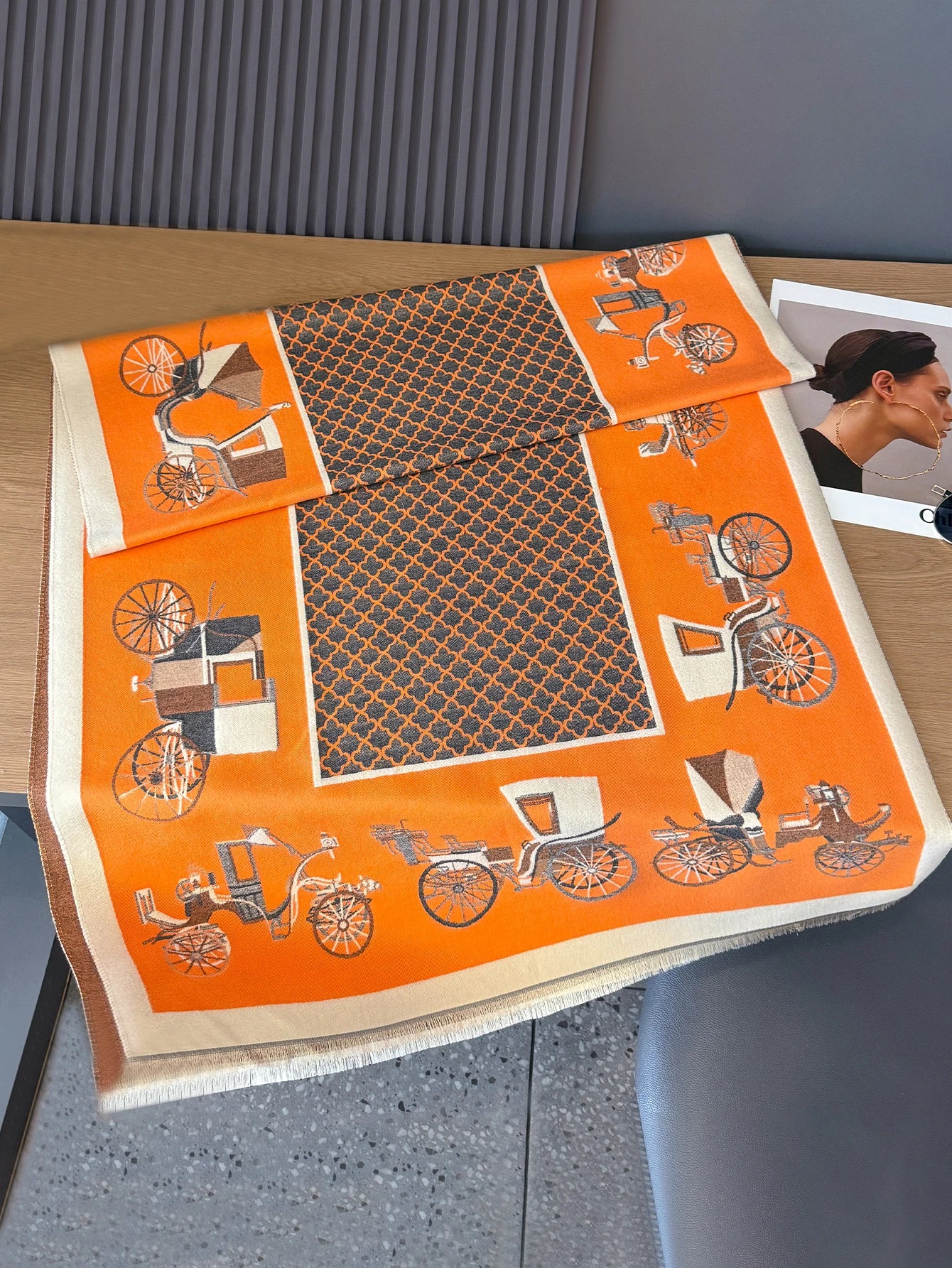 Scarf häst och vagn