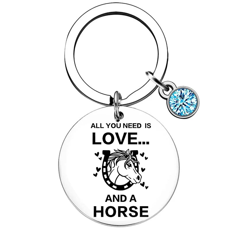 Nyckelring – Running Horse