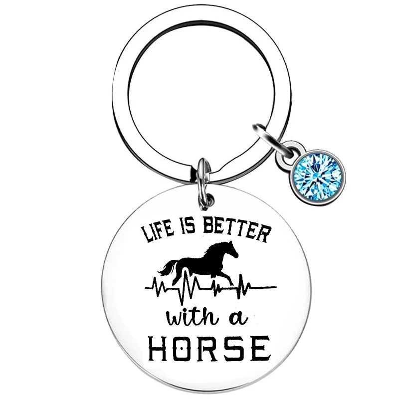 Nyckelring – Running Horse