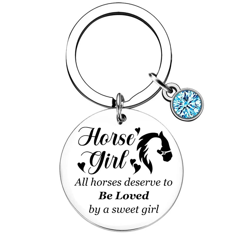 Nyckelring – Running Horse