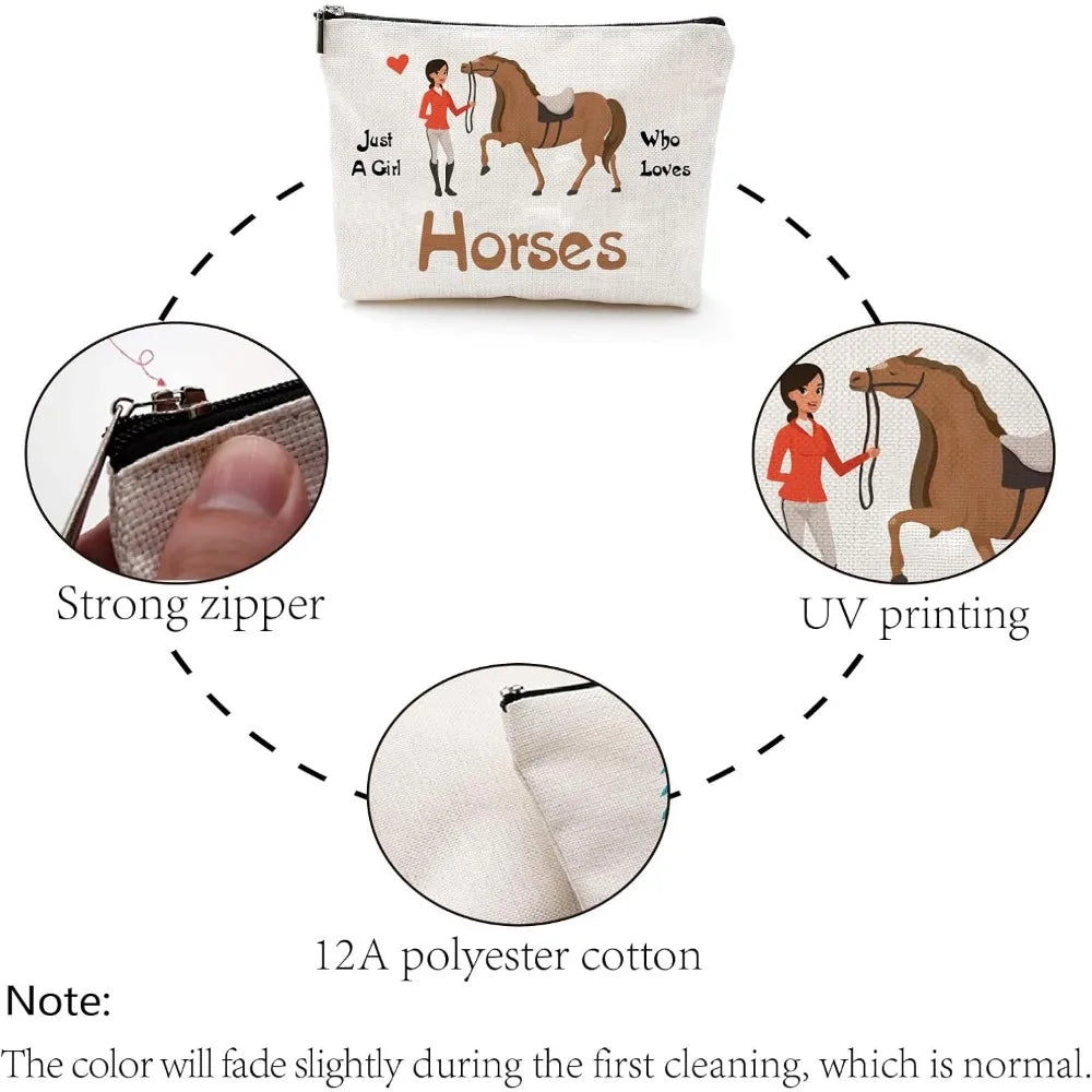 Makeup väska i Canvas