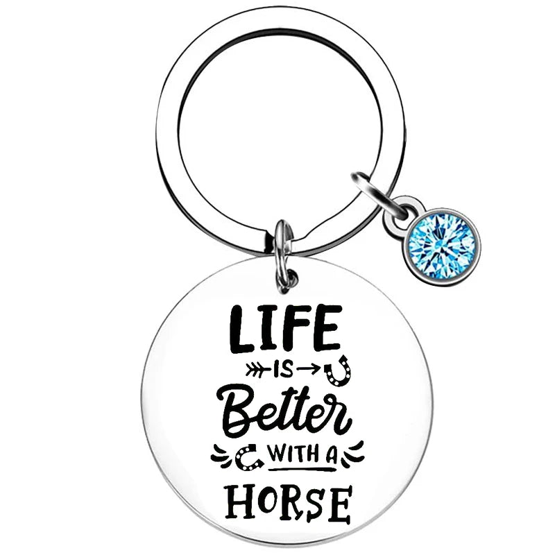 Nyckelring – Running Horse